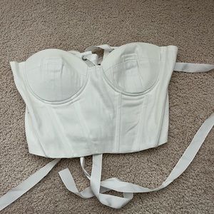 White corset